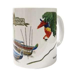 Mug céramique Guyane "Maroni"