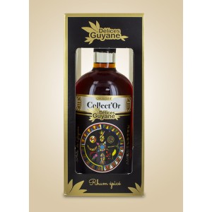 Woody rum Liqueur Box Collect'Or "Ciel de case"